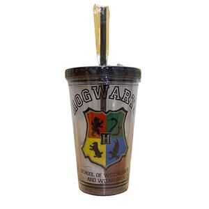 Hogwarts School of Witchcraft and Wizardry 16oz Tumbler w/ 5 Reusable Ice Cubes
